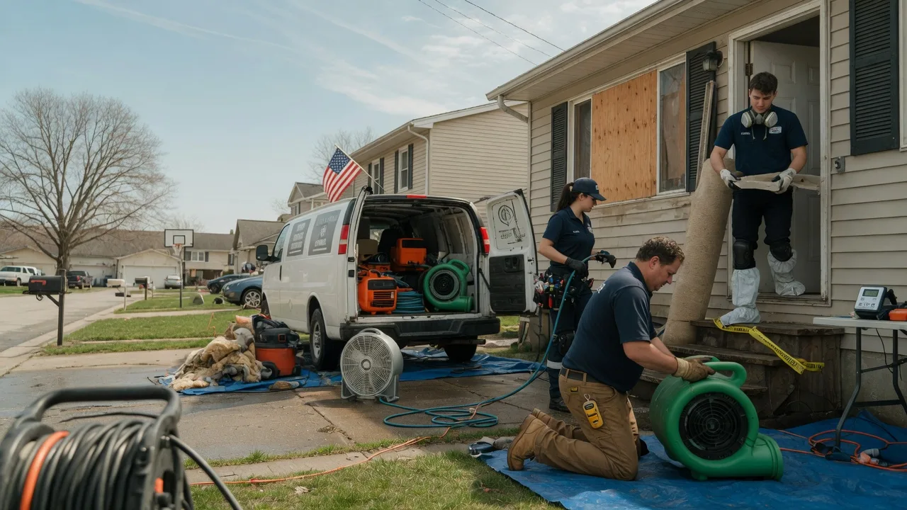 Water Damage Restoration in Sutherland, IA near me